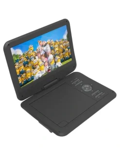 LASER Laser 10 Inch Portable DVD Player With Anti-Skip Technology DVD-PT-10D