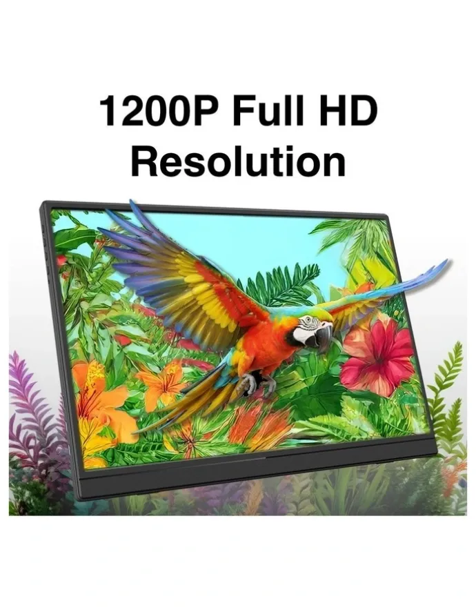 LASER Laser 14 Inch USB-C Portable Monitor With Mini HDMI PC-14PTMB-004