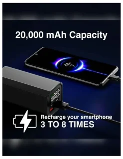 LASER Laser 20000mAh 100W USB-C Laptop Power Bank PB-PD100W-491