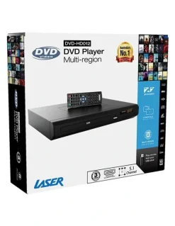 LASER Laser Multi Region DVD Player With HDMI and USB DVD-HD012