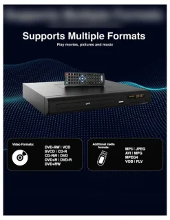 LASER Laser Multi Region DVD Player With HDMI and USB DVD-HD012