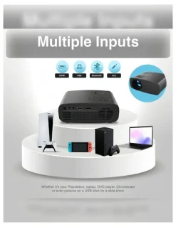 LASER Laser 720p Movie and Gaming Projector With Bluetooth PJ-150HD-663