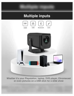 LASER Laser 1080p Smart Android Multi-Angle LED Projector