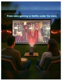 LASER Laser Smart Gaming Projector With 80 Games And Controllers PJ-GH803B-168