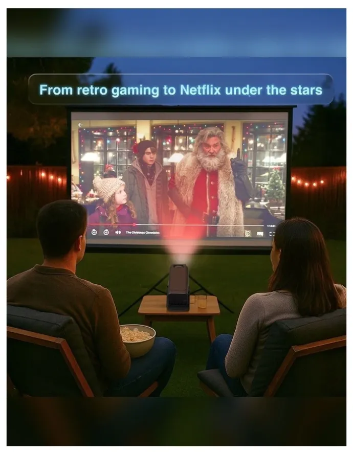 LASER Laser Smart Gaming Projector With 80 Games And Controllers PJ-GH803B-168