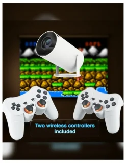 LASER Laser Smart Projector With 50 Games And Two Controllers PJ-GH801W-151