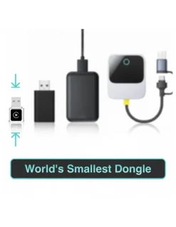 LASER Laser Wireless CarPlay and Android Auto Micro Dongle NAVC-CPD-175