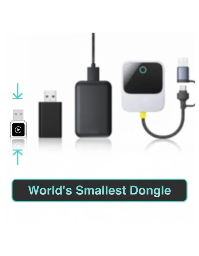 LASER Laser Wireless CarPlay and Android Auto Micro Dongle NAVC-CPD-175