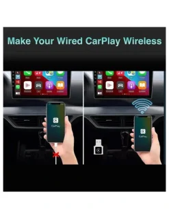 LASER Laser Wireless CarPlay and Android Auto Micro Dongle NAVC-CPD-175