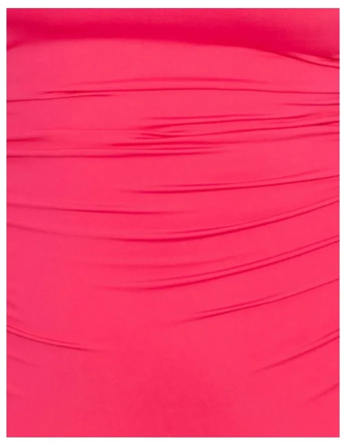 Lauren Ralph Lauren Beach Halter Neck Bandeau Swimsuit in Pink