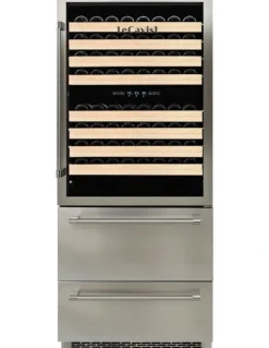 LECAVIST LECAVIST Beverage Centre - 600L - Triple Zone - Stainless Steel