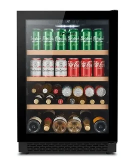 LECAVIST LECAVIST Wine and Beverage Cabinet - 140L - Black