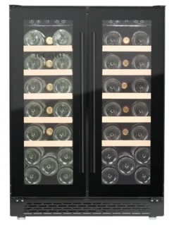LECAVIST LECAVIST Wine Cabinet - 40 Bottle - Dual Zone - Built-in - Black