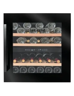 LECAVIST LECAVIST Wine Cabinet - 36 Bottle - Dual Zone - Built-In - Black