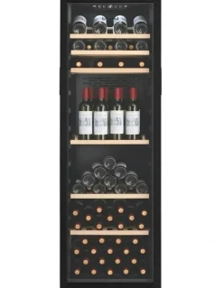 LeCavist Wine Cabinet Fridge 168 Bottle Single Zone Freestanding in Black