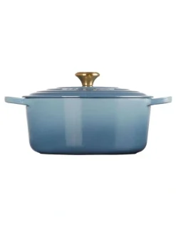 Le Creuset Signature Round Casserole 28cm/ 6.7L in Chambray
