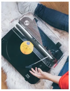 Lenco Bluetooth Turntable with Direct Encoding in Black