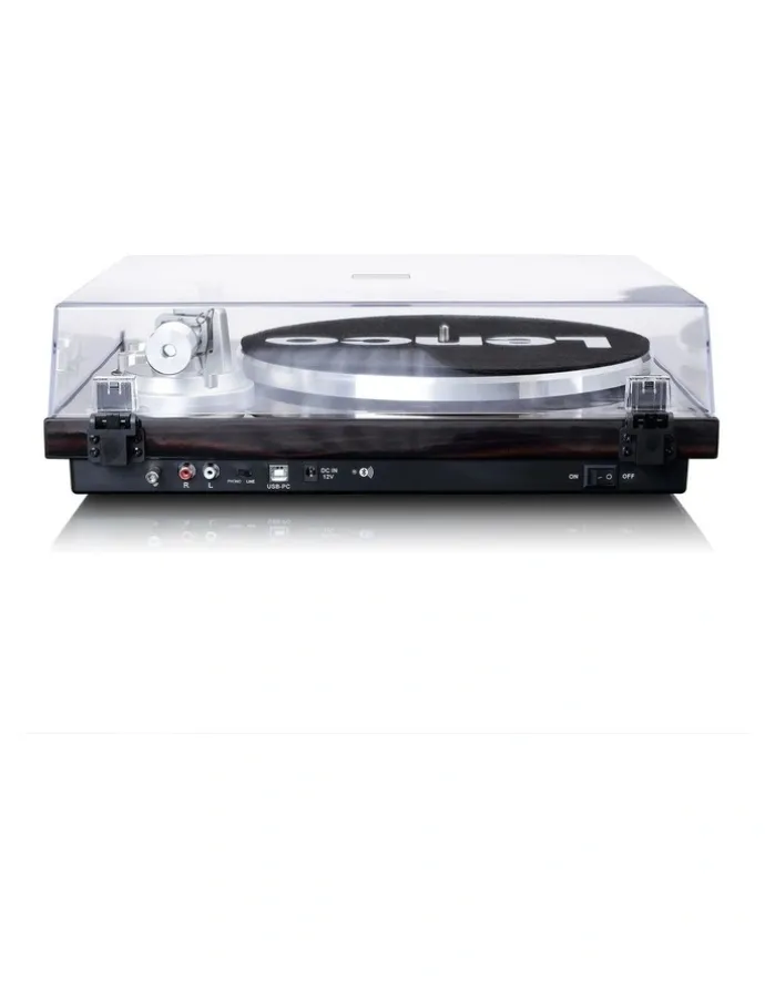Lenco Turntable with Bluetooth & USB Connection in Walnut