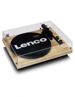 Lenco Turntable with Bluetooth & USB Connection in Pine