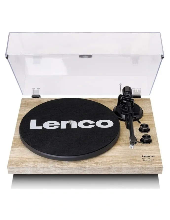 Lenco Turntable with Bluetooth & USB Connection in Pine