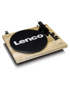 Lenco Turntable with Bluetooth & USB Connection in Pine