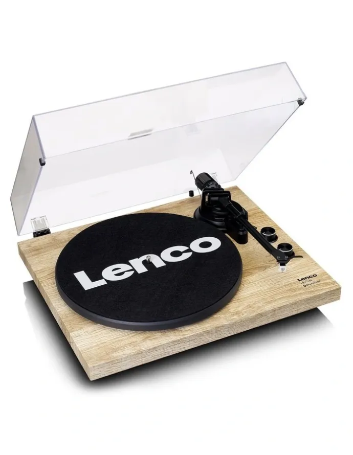 Lenco Turntable with Bluetooth & USB Connection in Pine