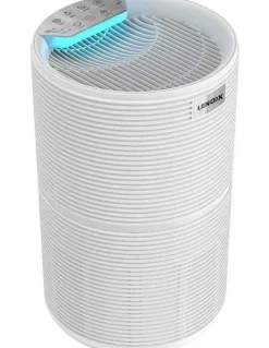 Lenoxx Air Purifier & Cleaner with HEPA Filter in White