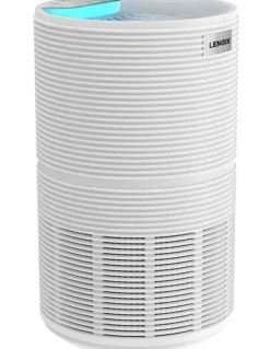 Lenoxx Air Purifier & Cleaner with HEPA Filter in White