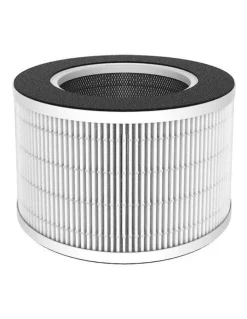 LENOXX Air Purifier HEPA Filter 17.6x18cm Replacement Part in White