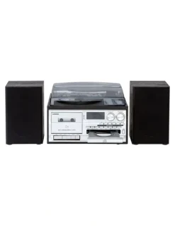 Lenoxx Audio Home Entertainment System CDs, Vinyl, Wireless Streaming & More