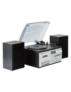 Lenoxx Audio Home Entertainment System CDs, Vinyl, Wireless Streaming & More