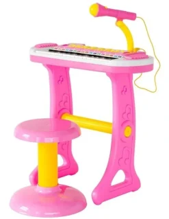 Lenoxx Electronic Keyboard with Stand Musical Instrument Toy