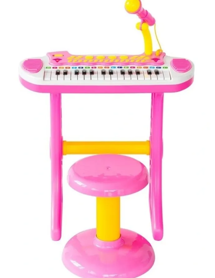 Lenoxx Electronic Keyboard with Stand Musical Instrument Toy