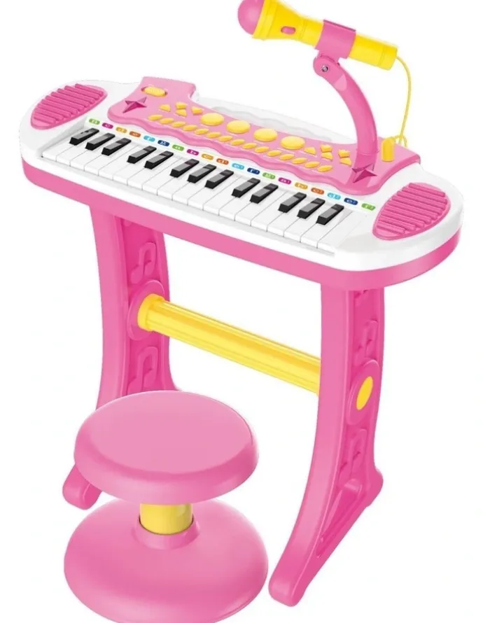 Lenoxx Electronic Keyboard with Stand Musical Instrument Toy