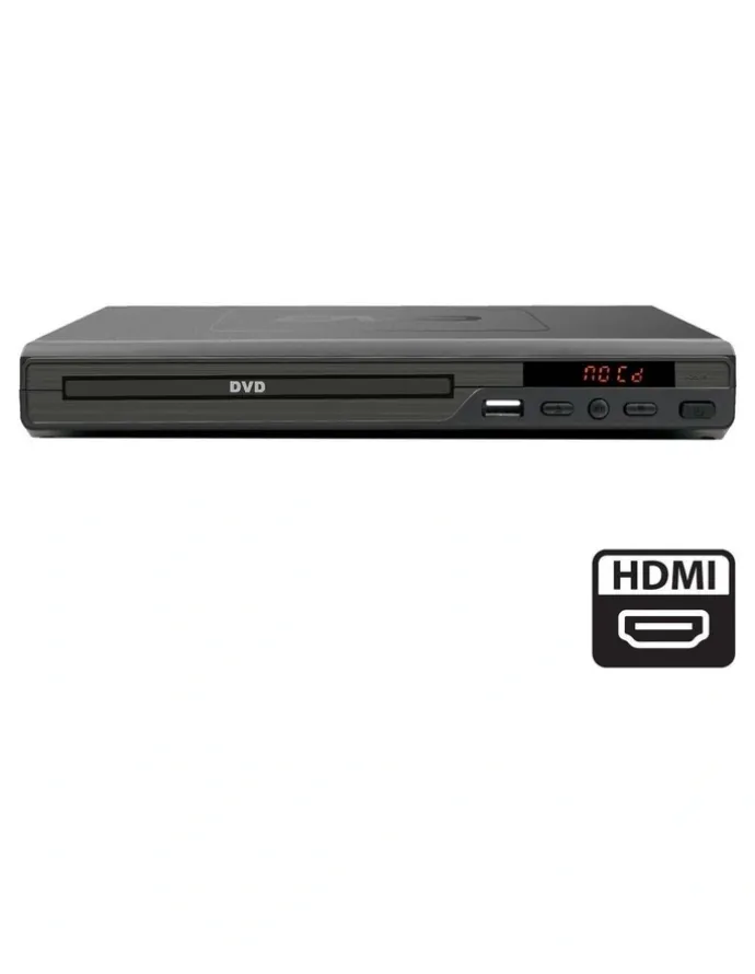 Lenoxx HDMI DVD Player with Remote Control in Black