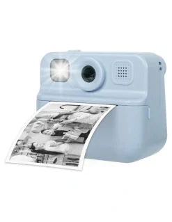 LENOXX Instant Print Camera With Dual Lens And 1080P HD Video 48MP in Blue