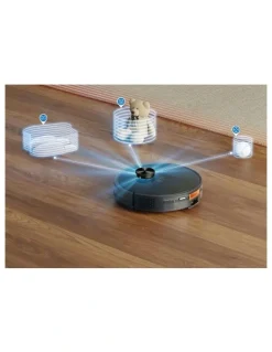 LENOXX LiDar Robot Vacuum And Mop With Auto Disposal Station