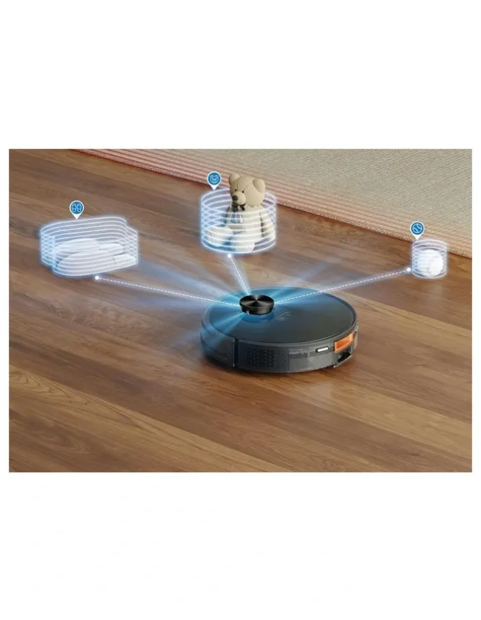 LENOXX LiDar Robot Vacuum And Mop With Auto Disposal Station