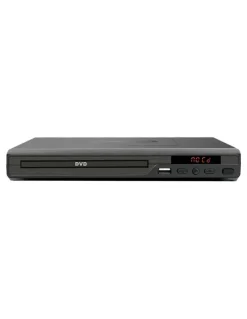 Lenoxx Mini-Size DVD Player with Multi-Region Set-up & Compact Size in Black