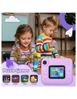 LENOXX 48MP Instant Print Camera with Dual Lens and 1080P HD Video