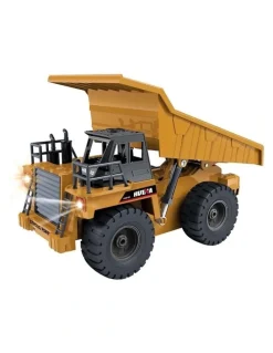 Lenoxx Remote Control Dump Truck Model in Yellow