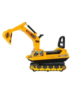 LENOXX Ride-on Excavator With Sturdy Track and Dual Operation Levers to Scoop