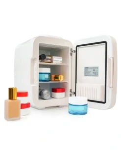 LENOXX Touch Operated Beauty, Cosmetics & Skincare Fridge 4L in White