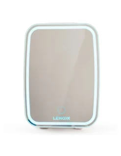LENOXX Touch Operated Beauty, Cosmetics & Skincare Fridge 4L in White