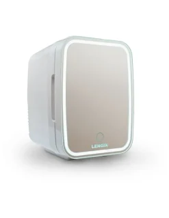 LENOXX Touch Operated Beauty, Cosmetics & Skincare Fridge 4L in White
