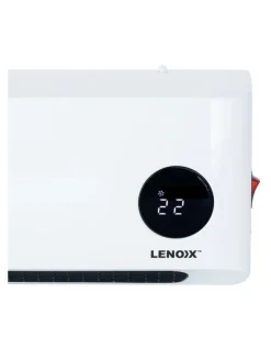 LENOXX Wall-Mounted Heater & Fan with Remote Control
