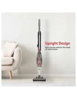 LENOXX 450W Lightweight Stick Vacuum Cleaner With Hepa Filter in Grey