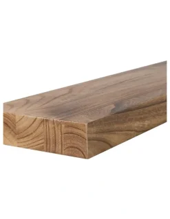 Levede Floating Shelves x2 in Brown