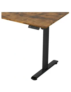 Levede Height Adjustable Gaming Electric Standing Desk 120cm in Vintage Oak
