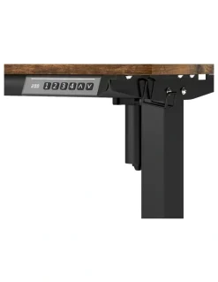 Levede Height Adjustable Gaming Electric Standing Desk 120cm in Vintage Oak